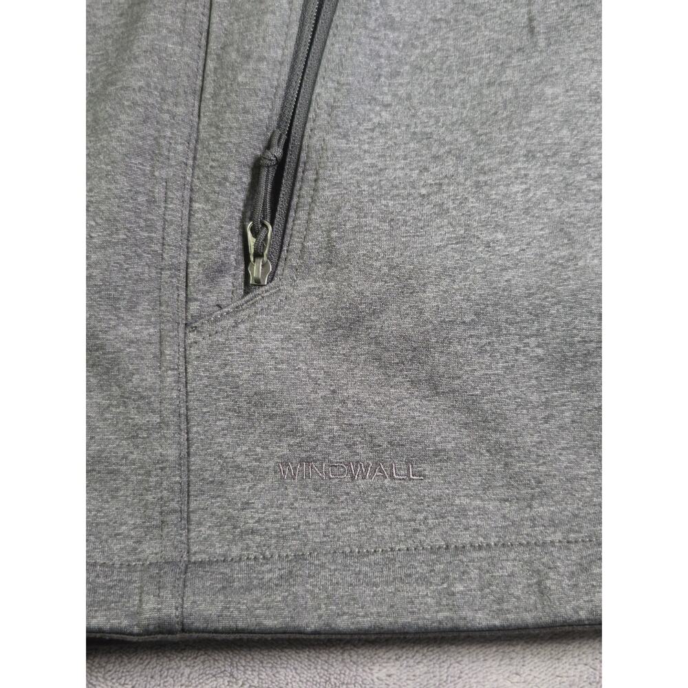 The North Face Men's Size M WindWall Softshell Vest Grey Winter C37-38 - Picture 8 of 11